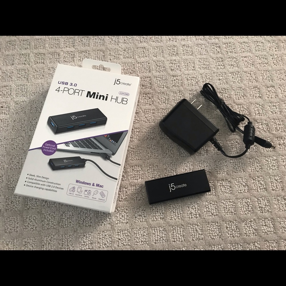 j5Create USB 3.0 Mini Dock